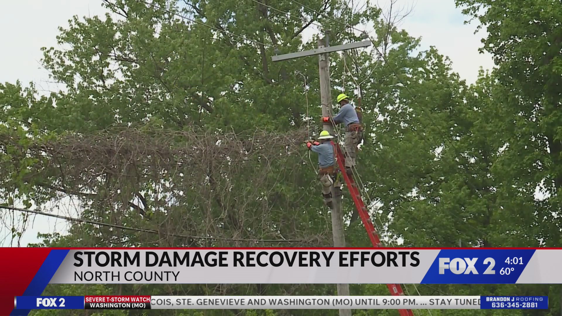 Monday storms left 49,000 without power in St. louis region – FOX 2