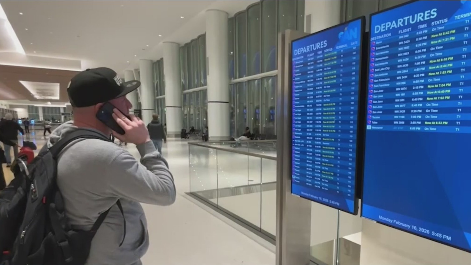 Storm causes more than 200 flight delays – FOX 5 San Diego & KUSI News