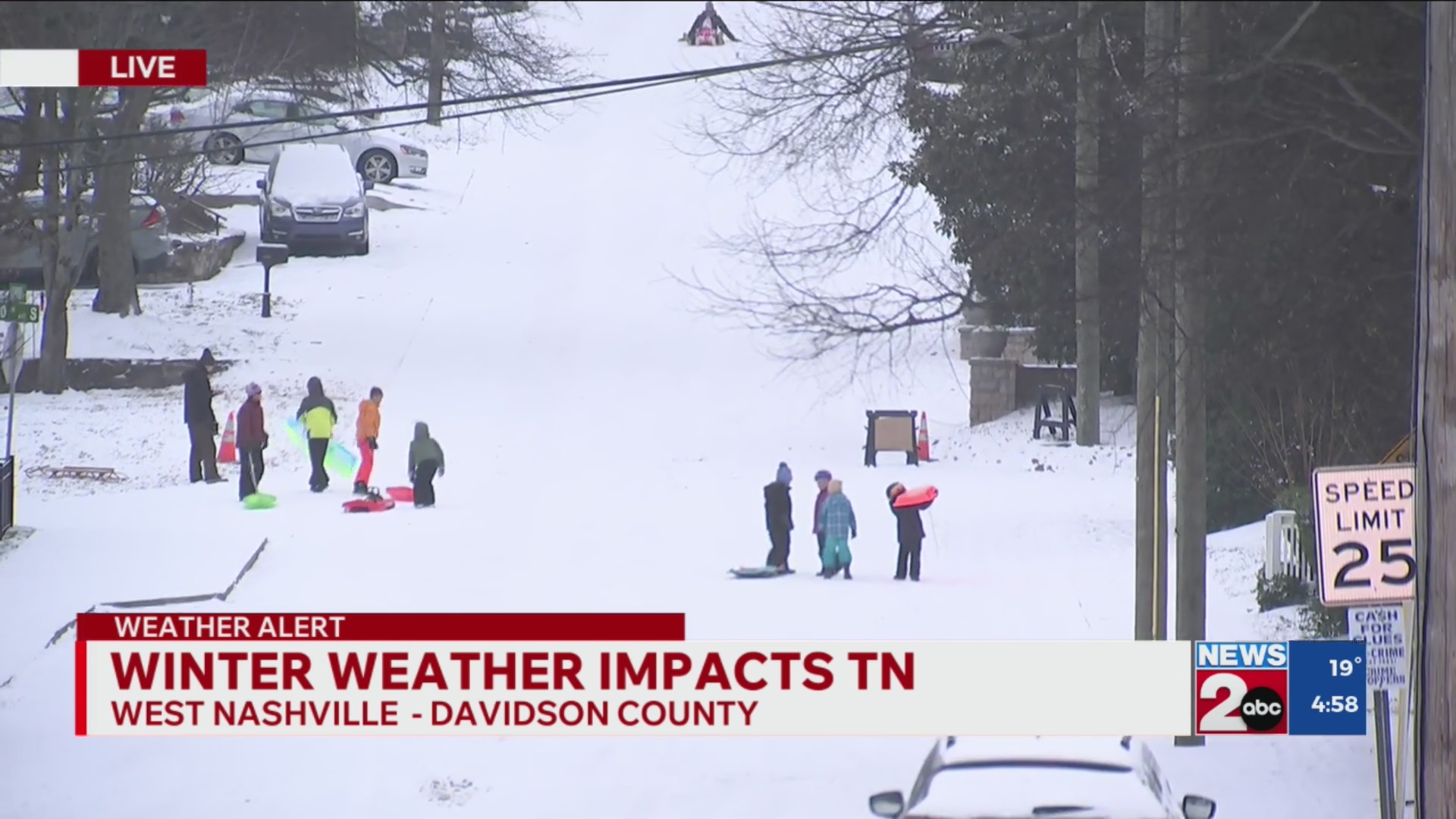 Winter weather impacts in West Nashville – WKRN News 2