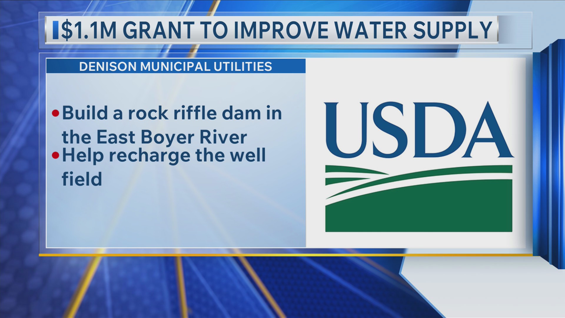 $1.1 Million Grant to Improve Water Supply – KCAU 9 News | Sioux City ...
