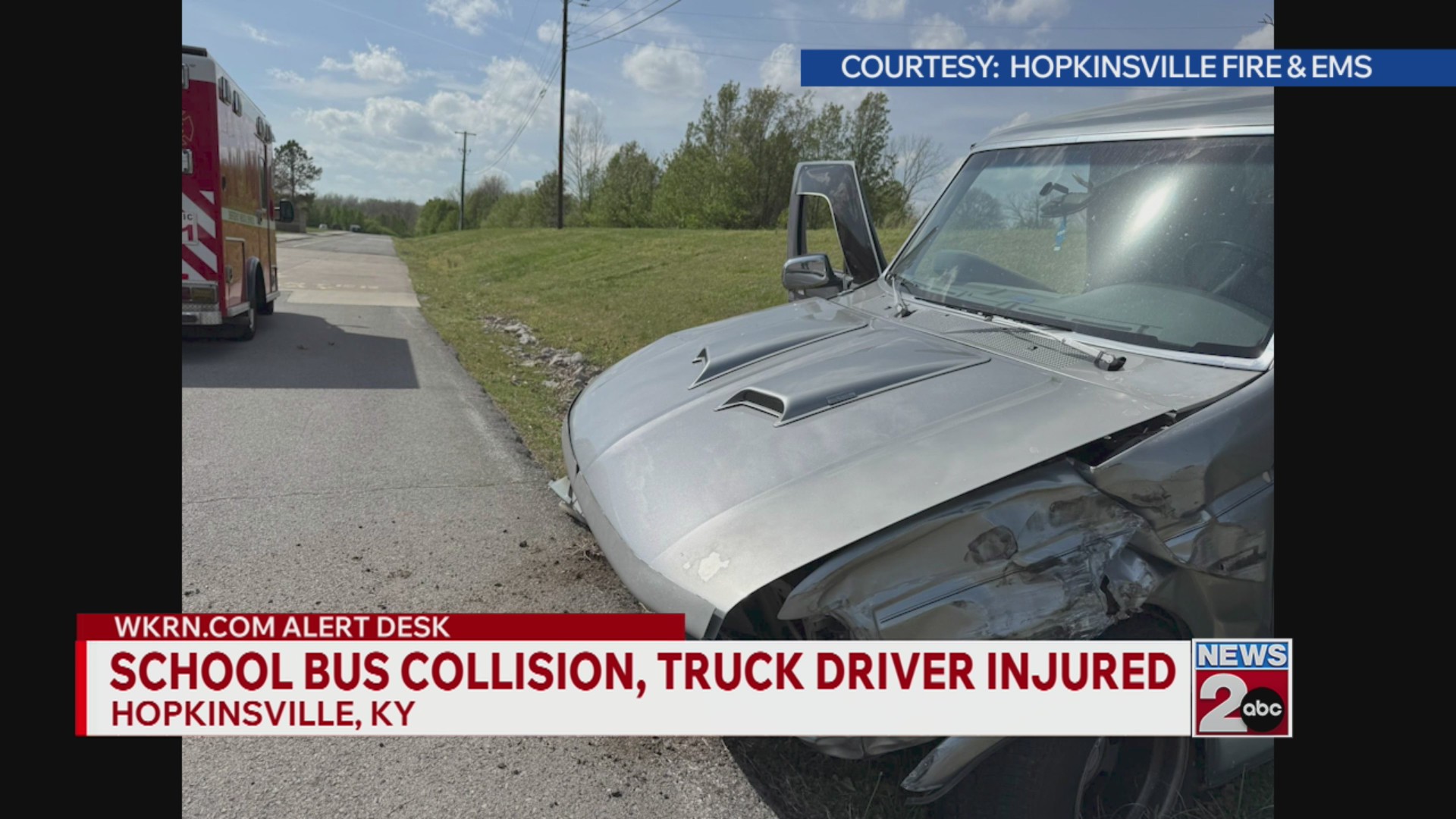 1 injured after school bus crash in Hopkinsville – WKRN News 2