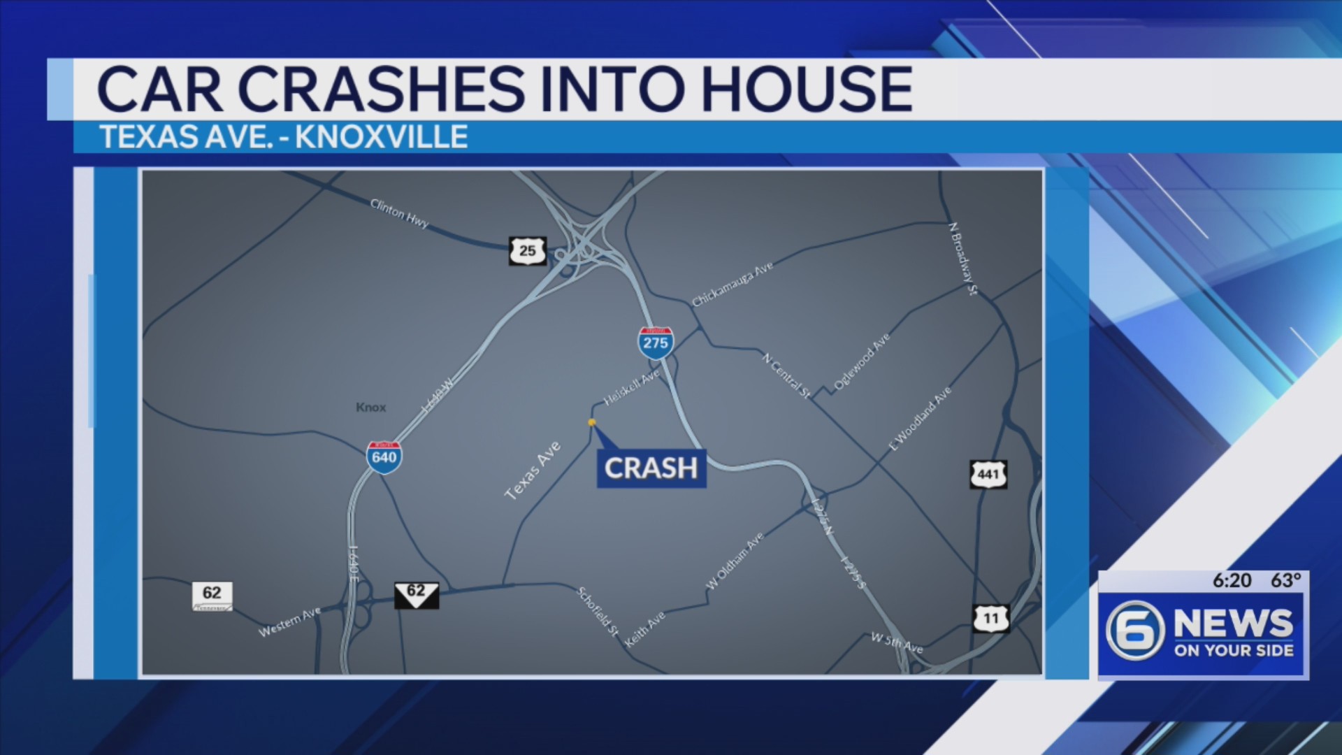 Teen charged with DUI after car hits house in Knoxville, injuring man ...