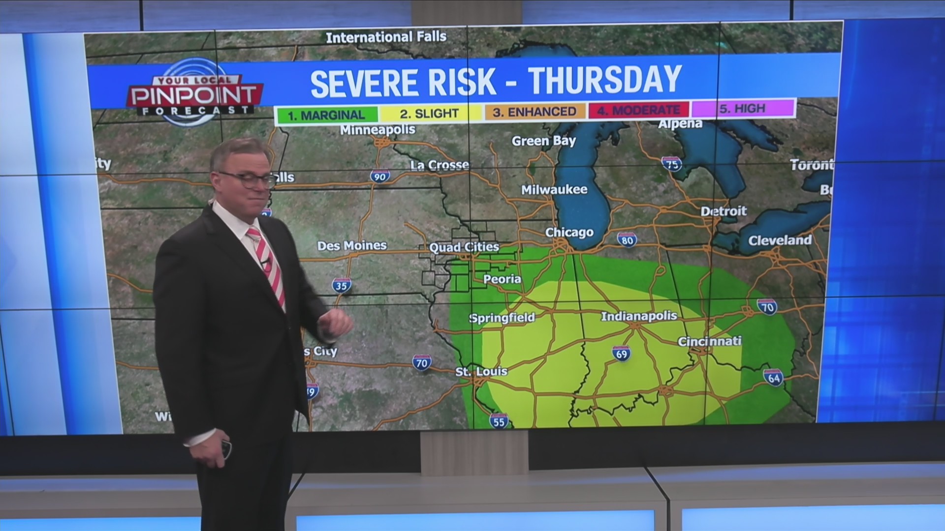 Chance for storms AND snow Thursday in Quad Cities! – WHBF ...