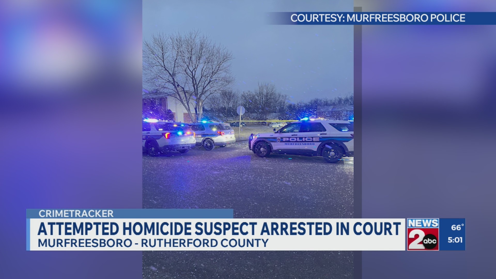 Murfreesboro shooting suspect arrested after court appearance – WKRN News 2