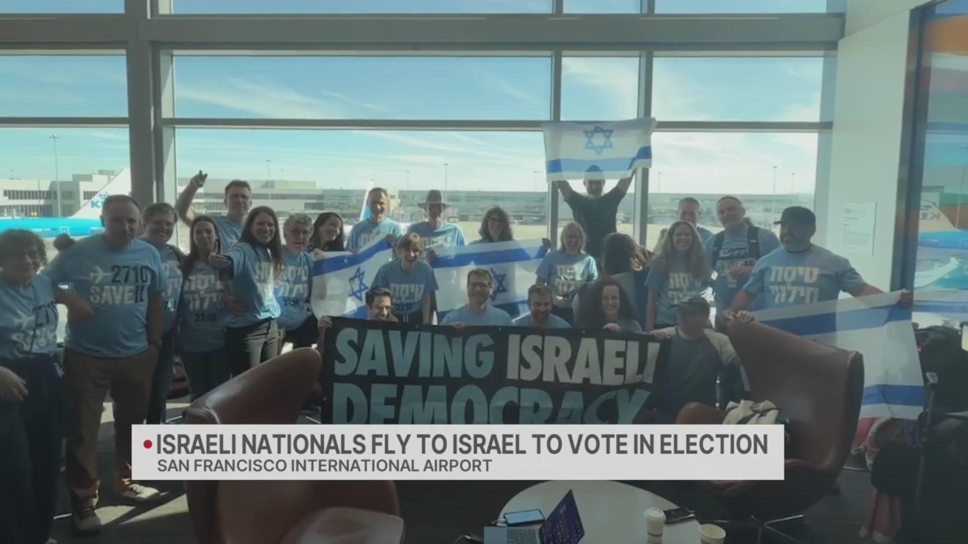 Fly Area Israeli nationals fly to Israel to vote in election – KRON4
