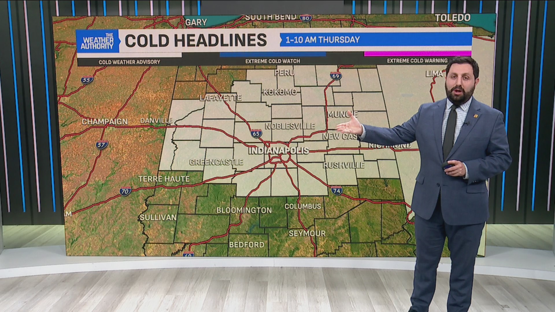 Cold temperatures remain in central Indiana – Fox 59