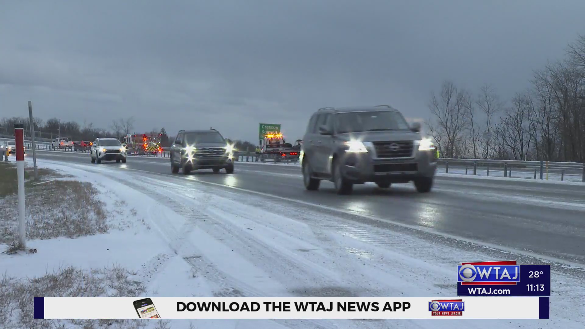 Emergency crews respond to Route 22 vehicle pileup on Blair, Cambria ...