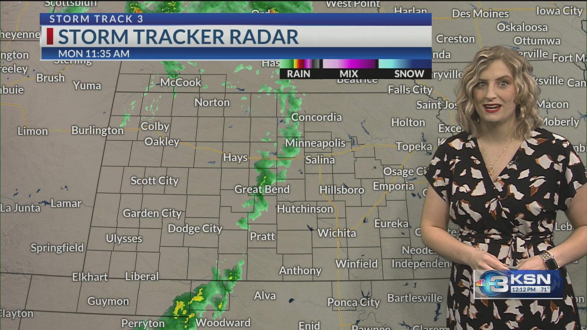 Trek Dictionary Monday Afternoon Forecast – KSN-TV