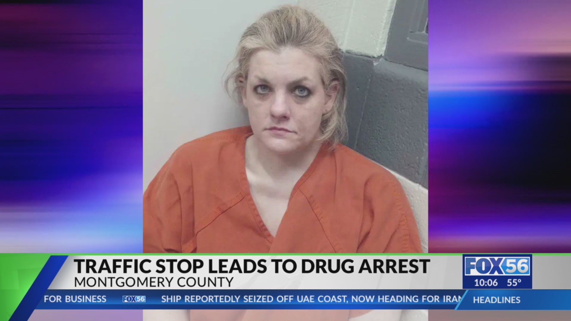 Woman charged after I-64 drug bust in Montgomery County – FOX 56 News