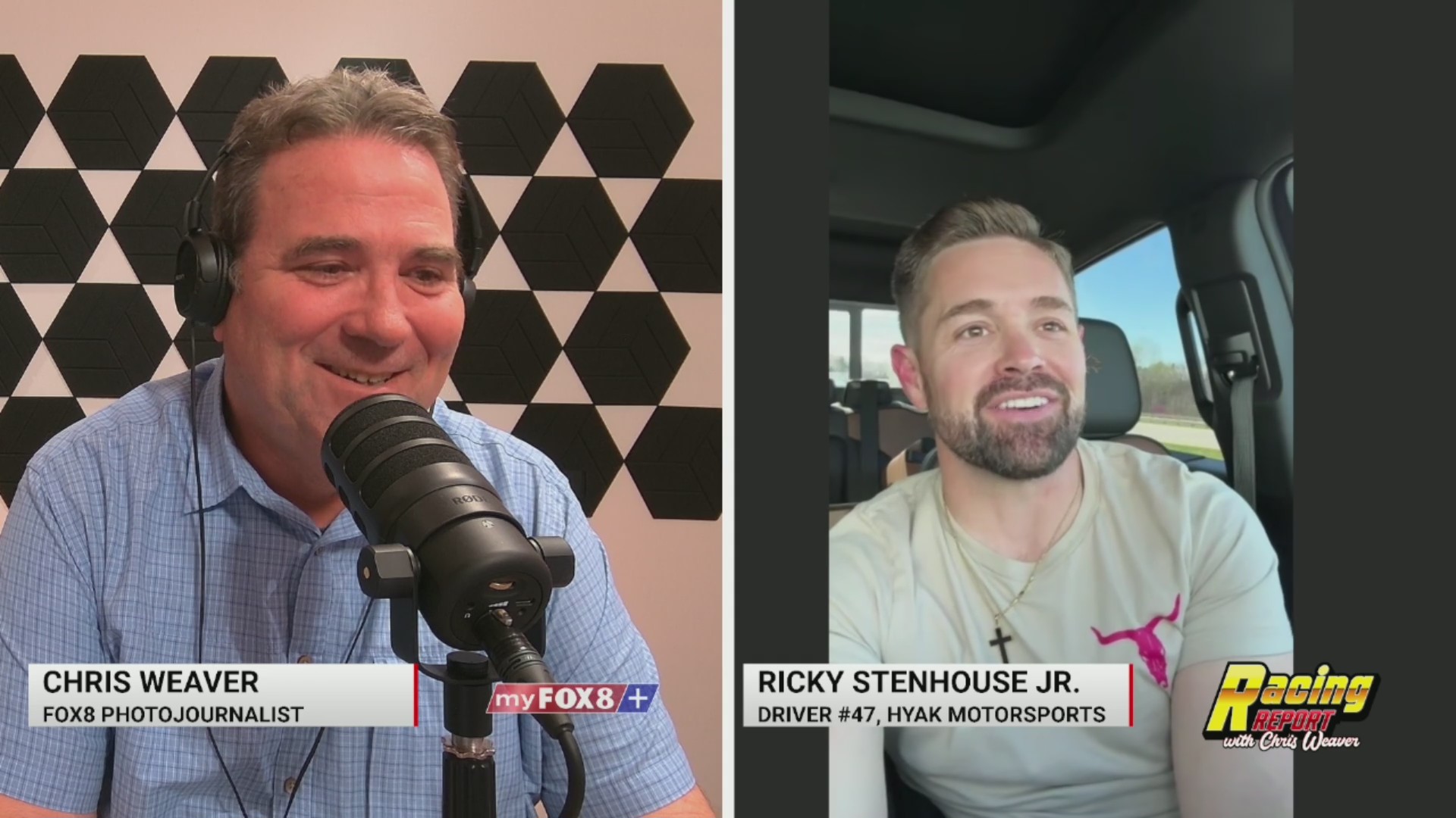 NASCAR’s Kyle Busch and Ricky Stenhouse Jr. | Racing Report | Ep. 055 ...