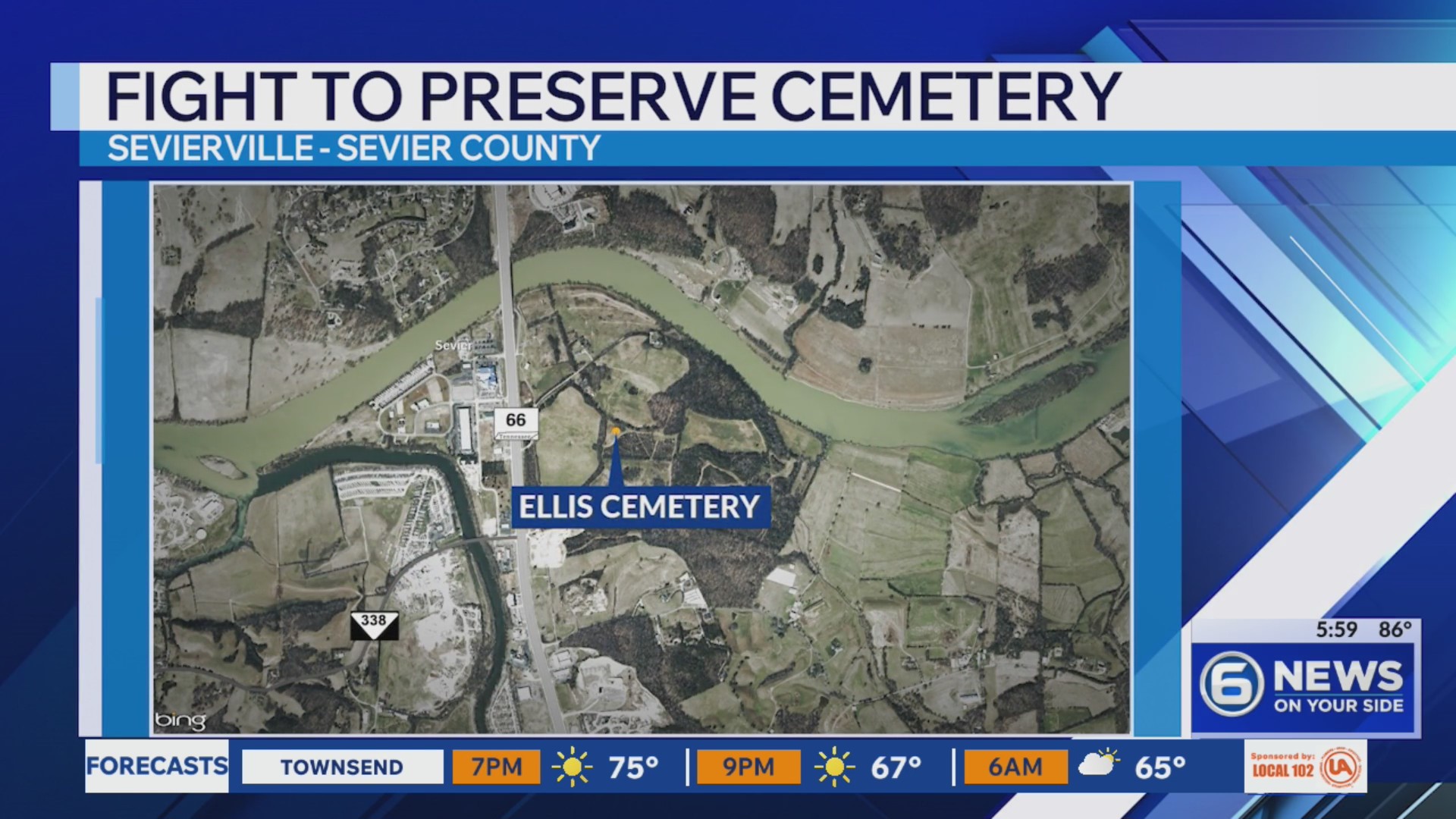Radar Patch Designs Fight to preserve cemetery in Sevier County – WATE 6 On Your Side