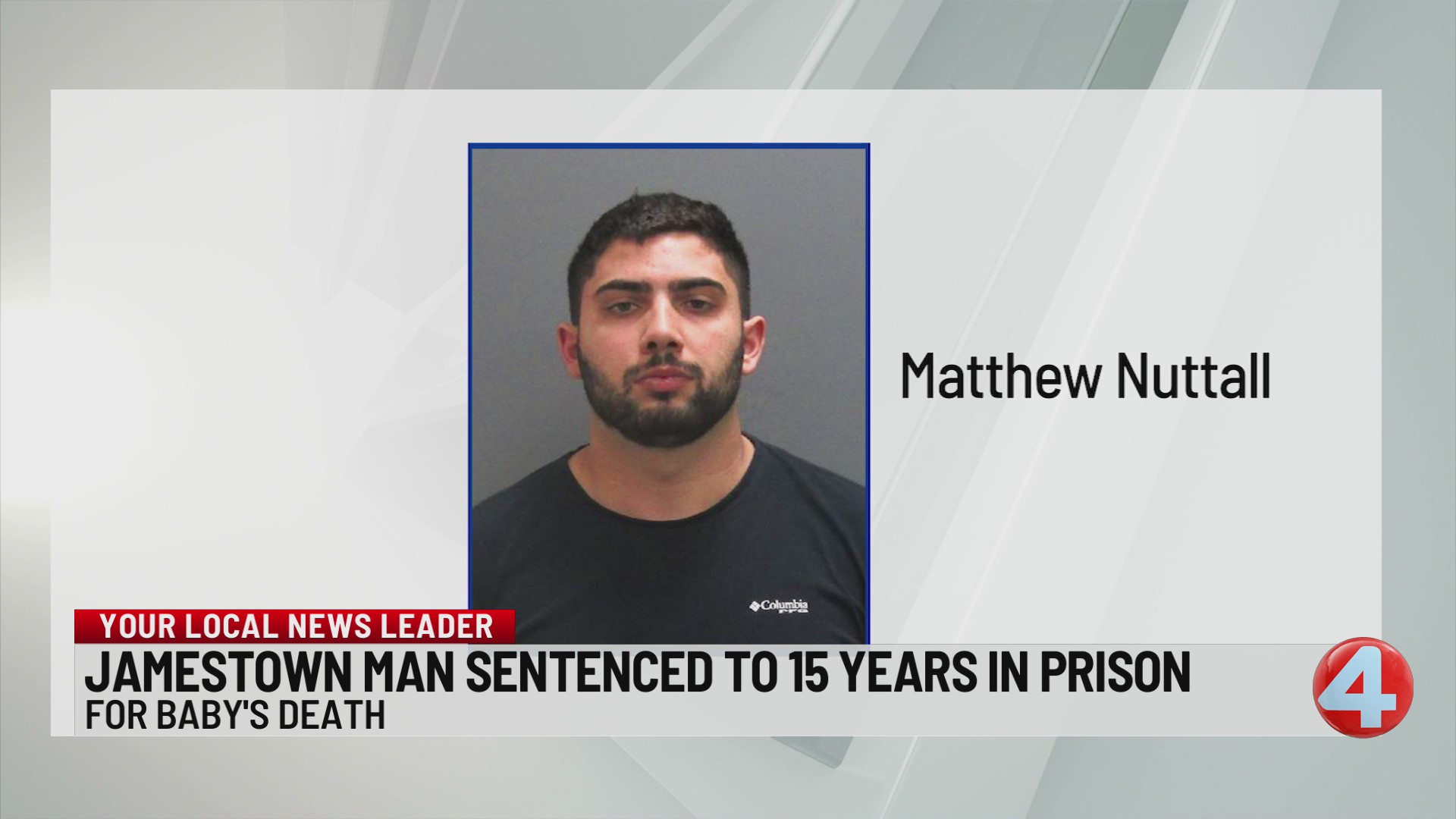 Jamestown man sentenced 15 years for baby’s death – News 4 Buffalo