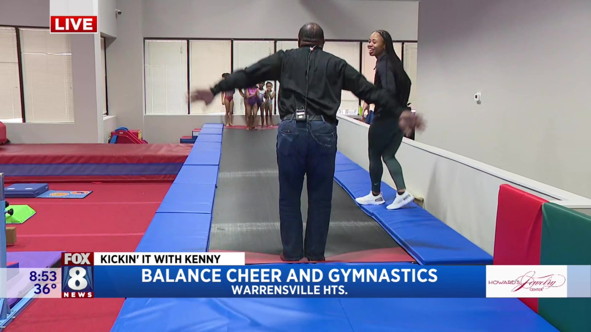 Kenny flips! See his back handspring – Fox 8 Cleveland WJW