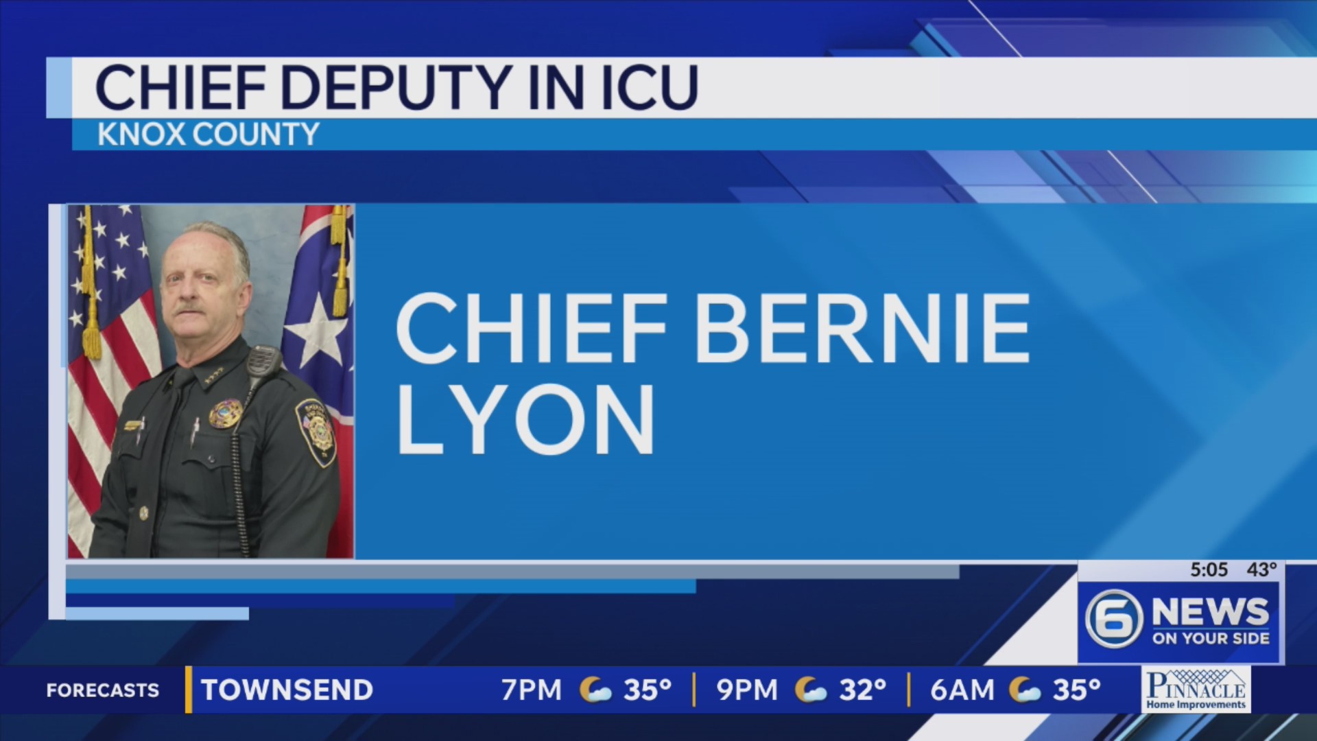 Knox County Sheriff’s Office Chief Deputy hospitalized – WATE 6 On Your ...
