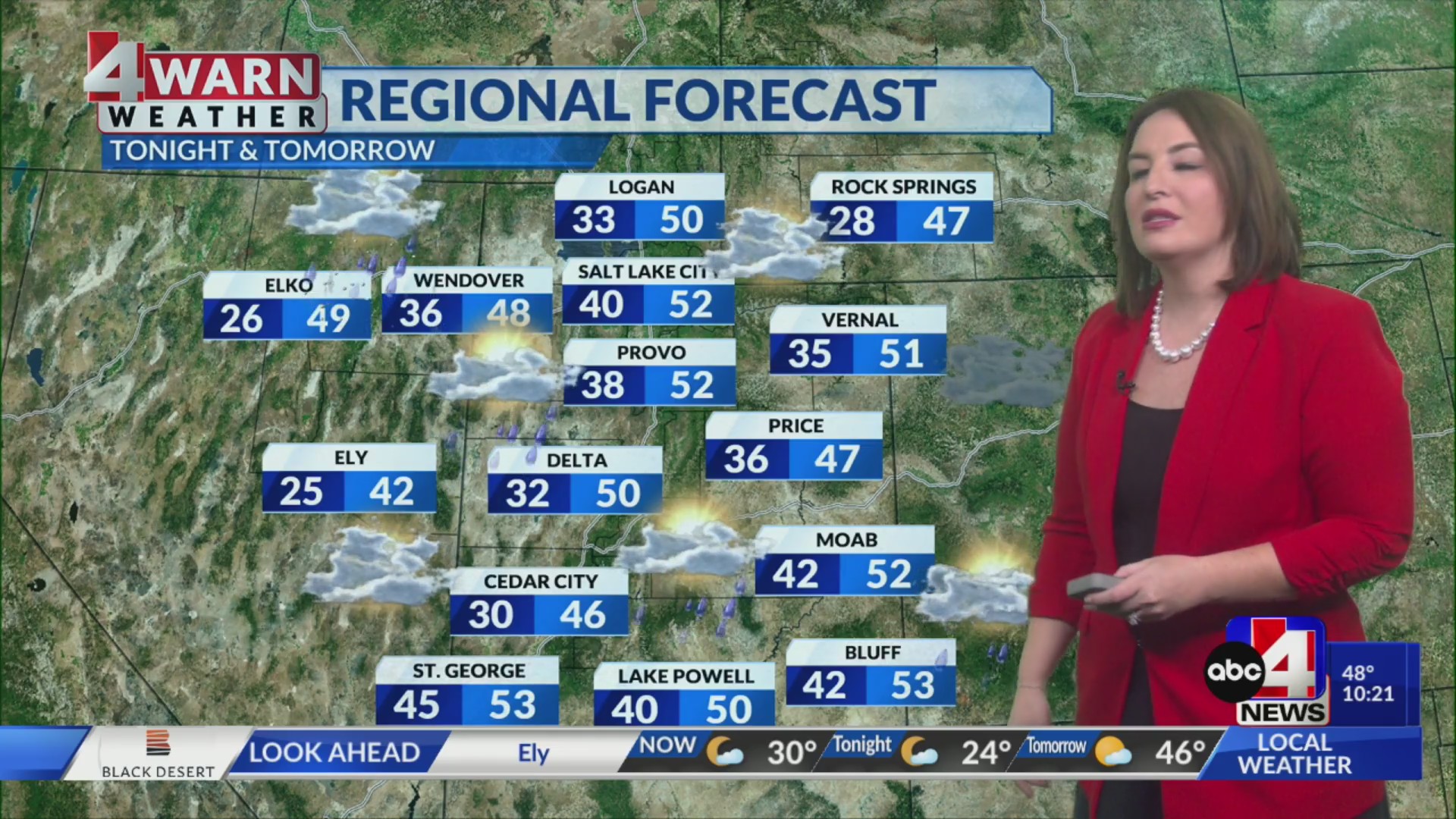 Isolated showers Thursday with valley rain and mountain snow lingering ...