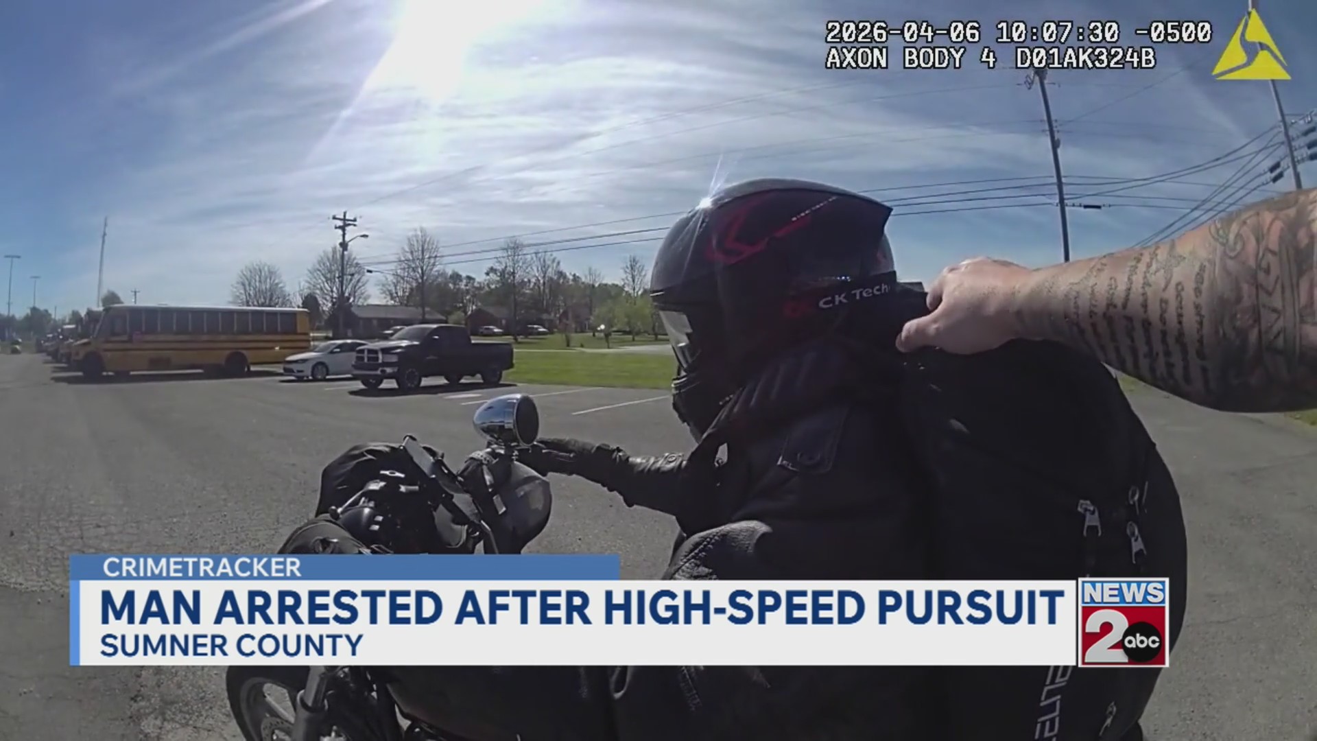 Man arrested after high-speed pursuit – WKRN News 2