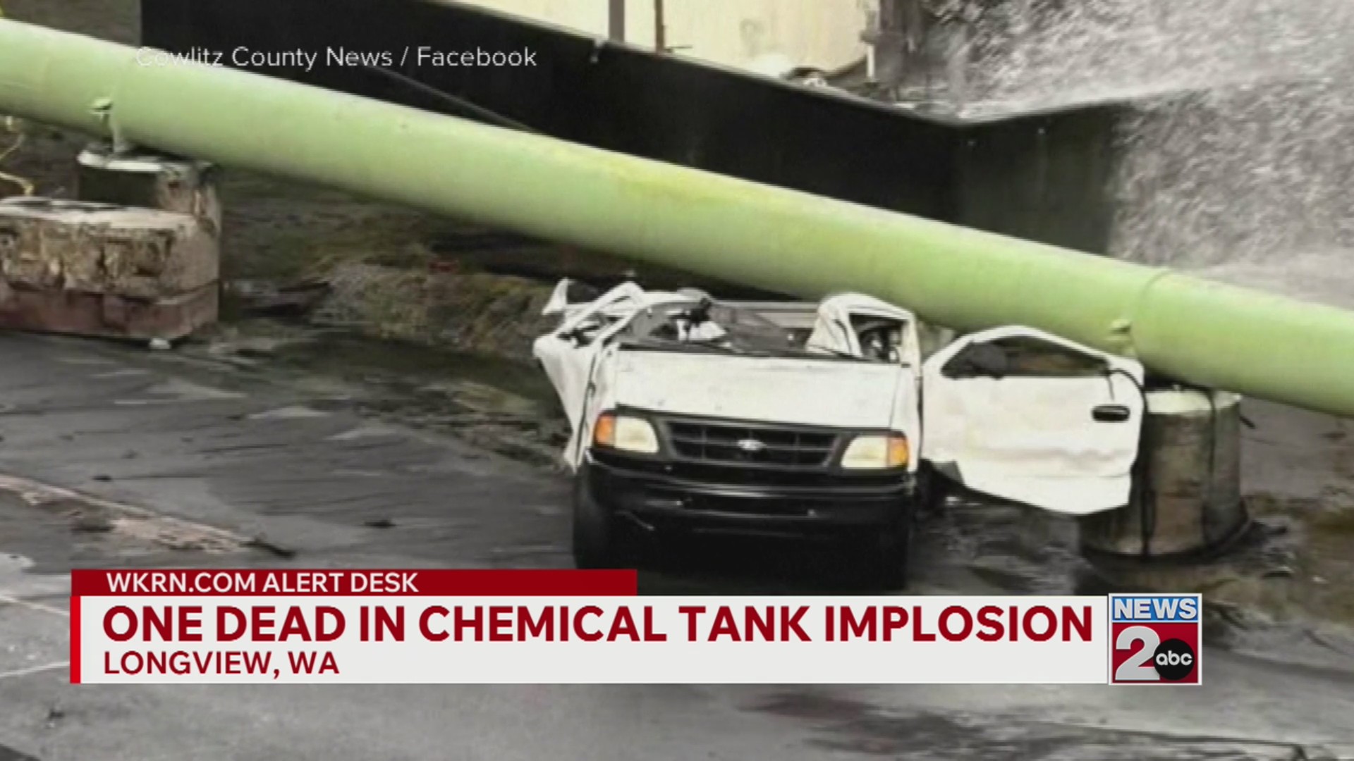 1 dead after chemical tank explosion in Washington – WKRN News 2