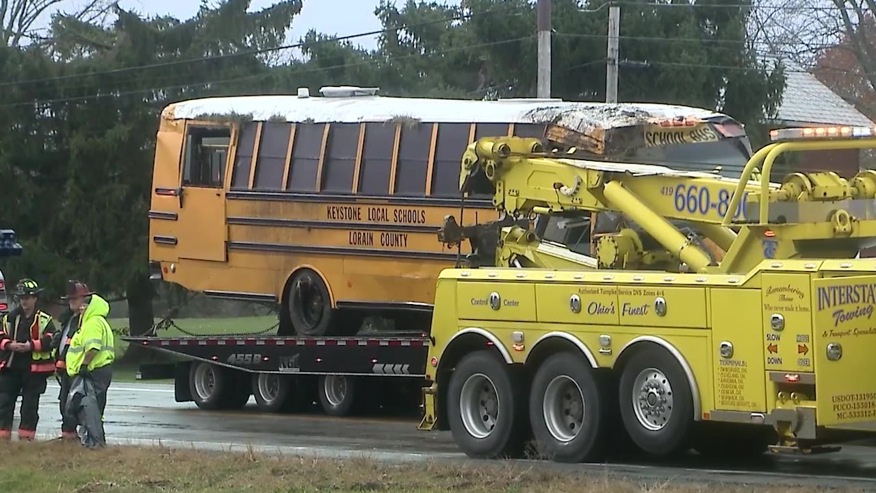 1 dead, 2 injured in crash involving school bus in Lorain County – Fox ...