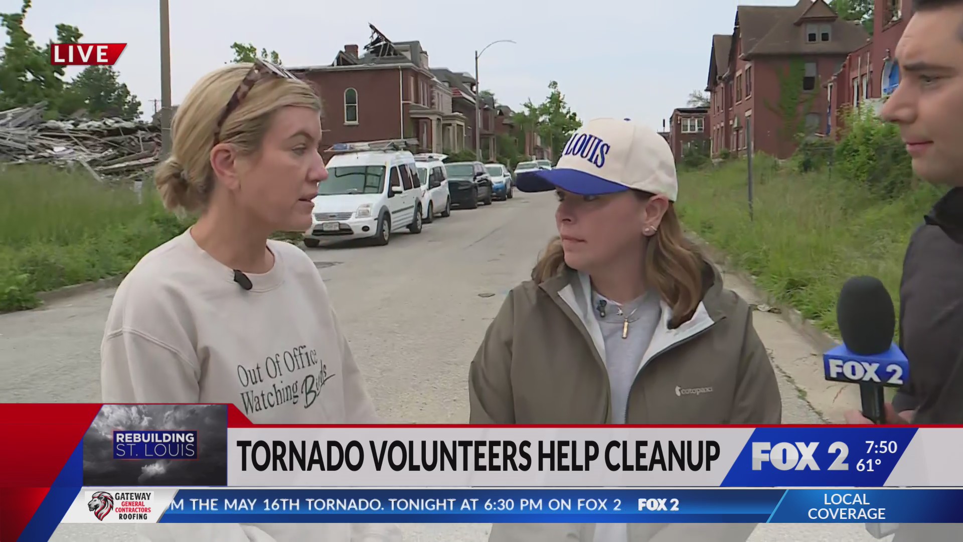 Volunteers talk help in rebuilding north St. Louis – FOX 2