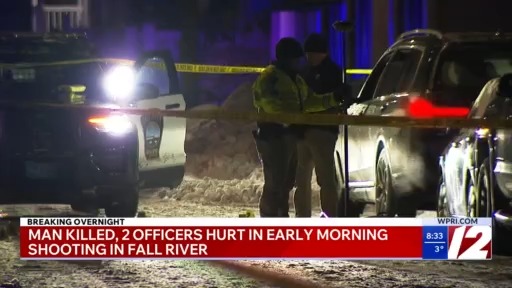 Two Fall River police officers shot, suspect killed – WPRI.com
