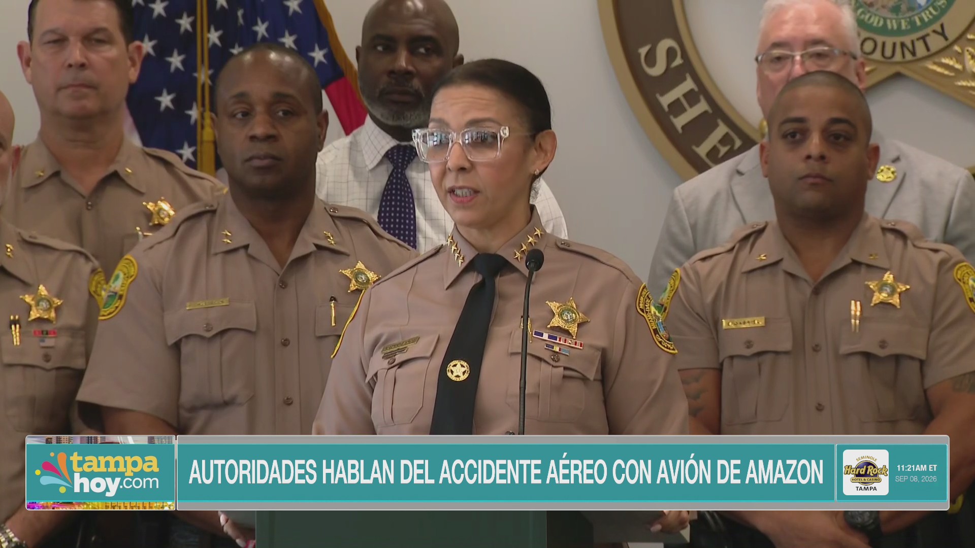 Autoridades hablan sobre víctimas hispanas del accidente de avión de Amazon en Miami