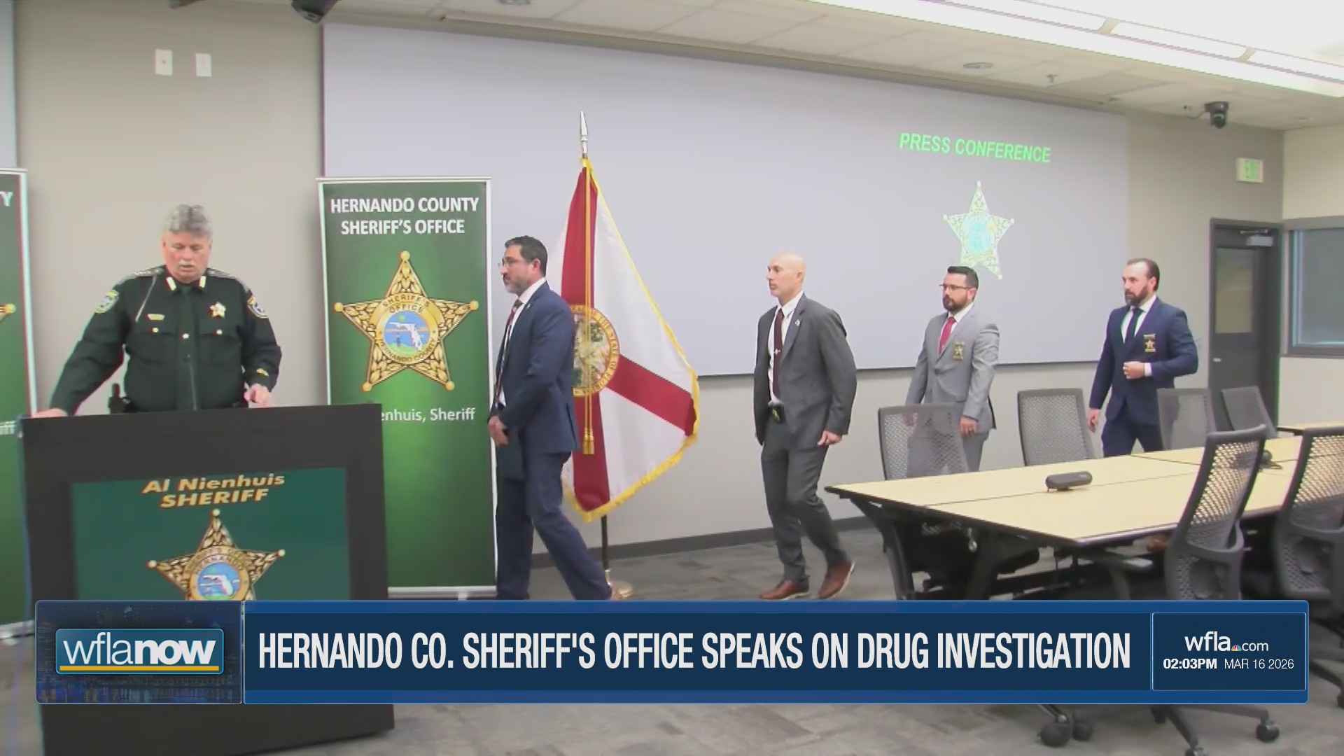 Hernando County Sheriff’s Office speaks on drug investigation – WFLA