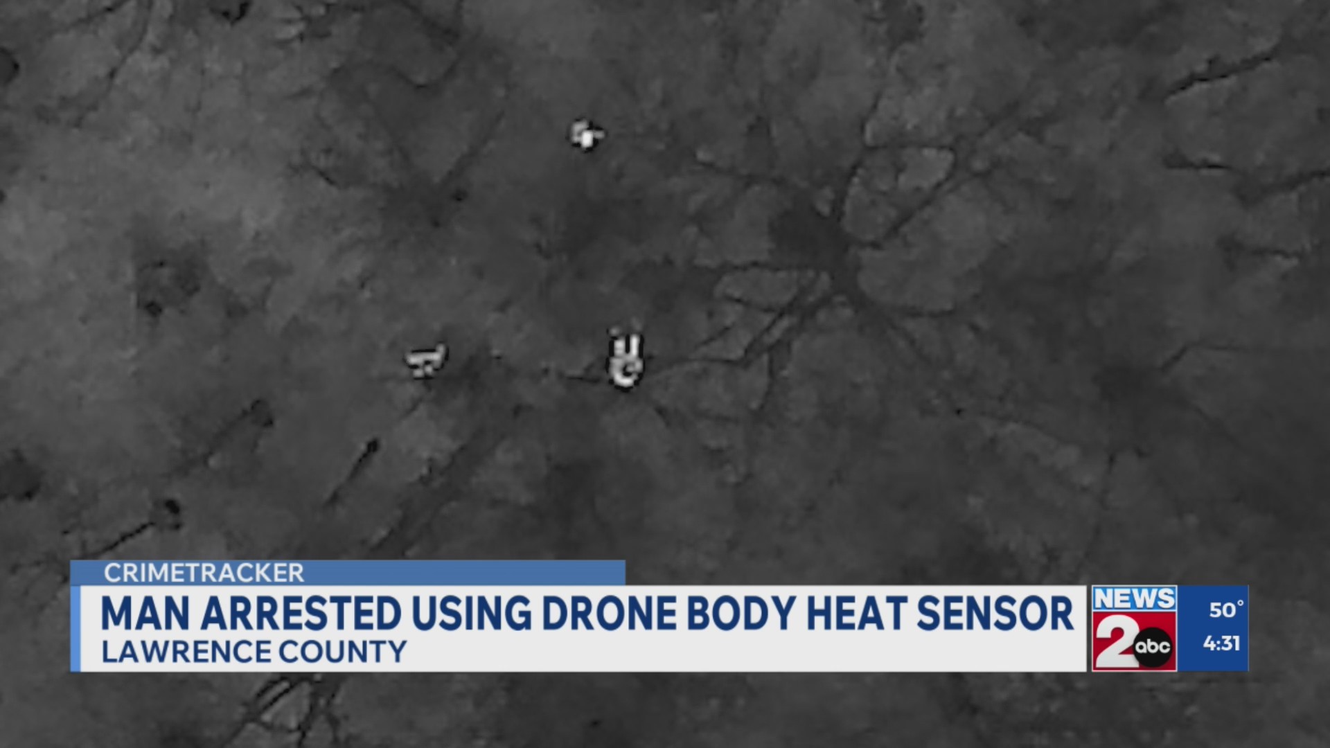 Lawrence County deputies use drone to find wanted man – WKRN News 2