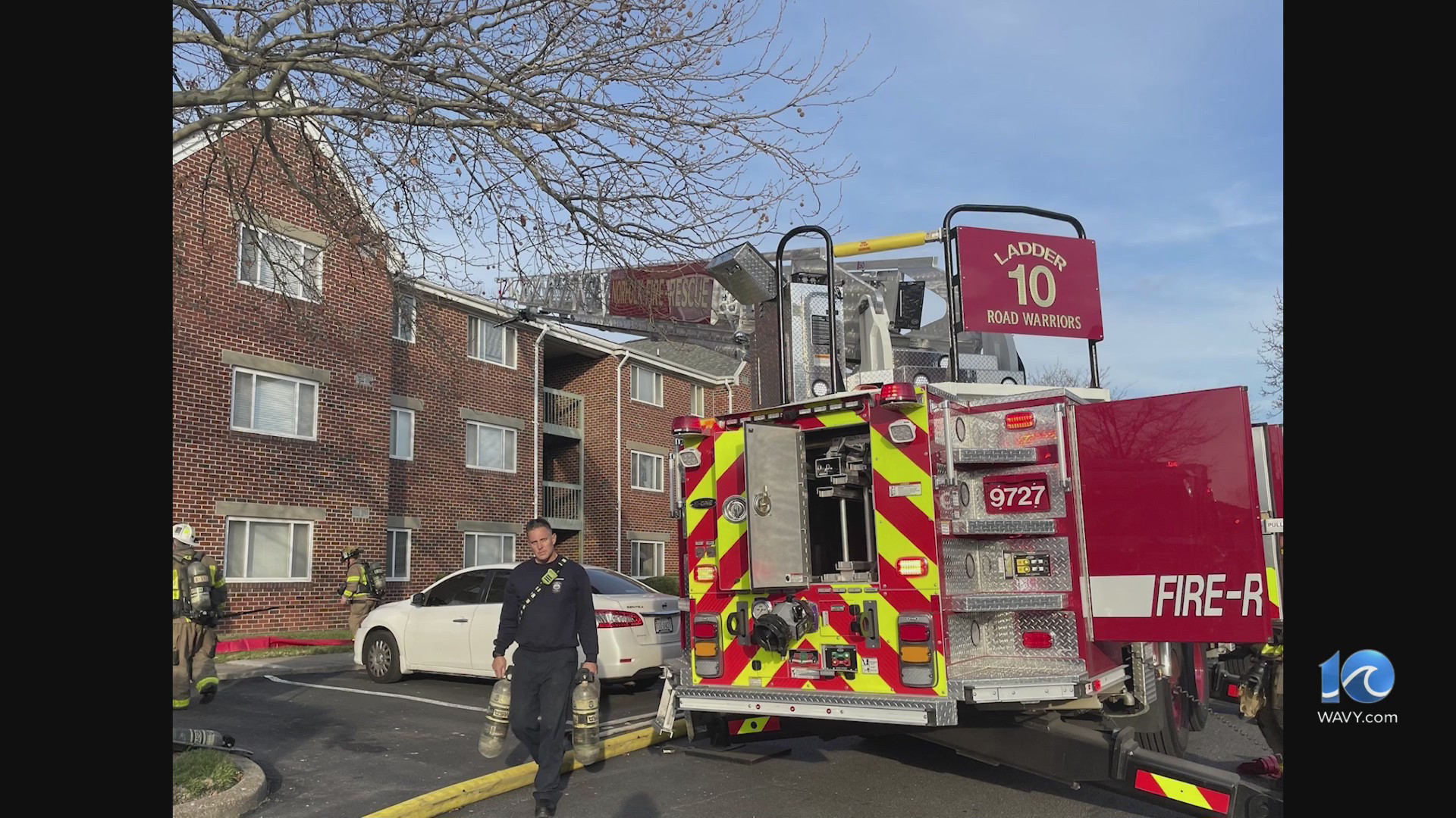 2 apartments damaged, 2 displaced in Lead St. fire – WAVY.com