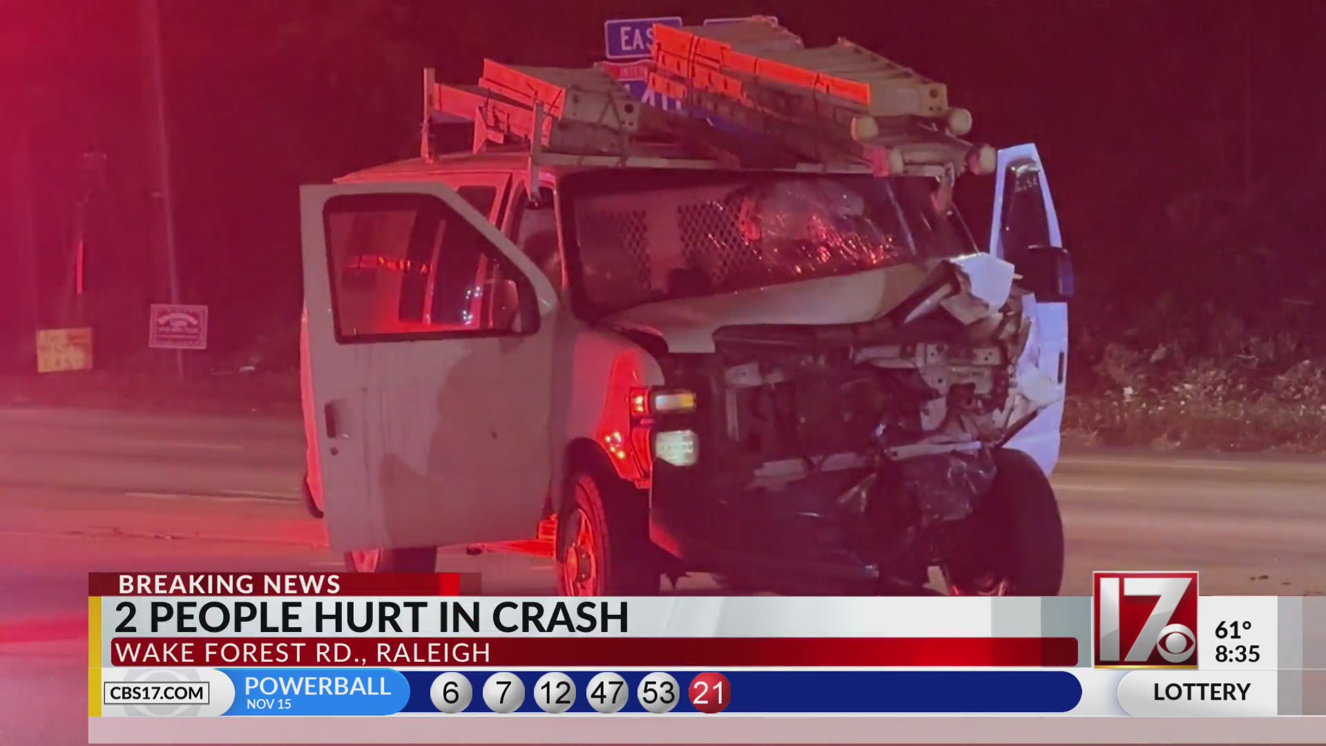 2 injured after head-on crash in Raleigh, police say – CBS17.com