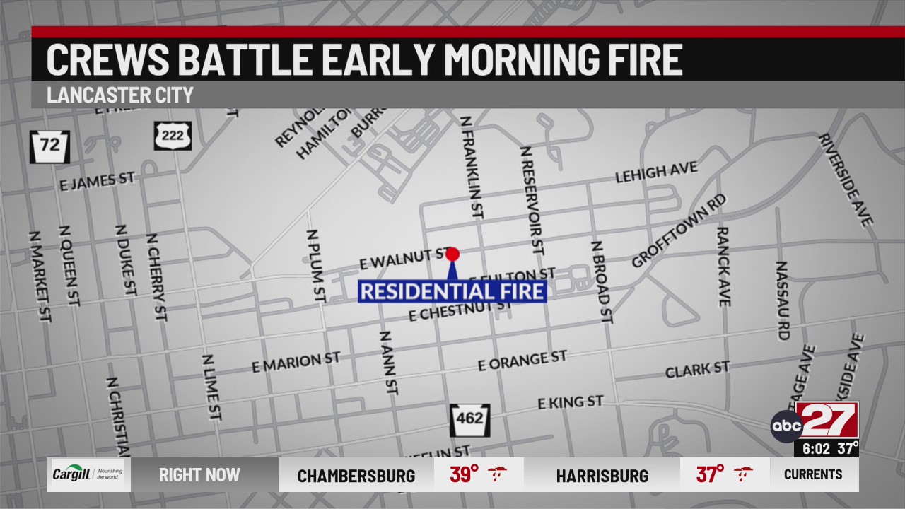 One dead after Lancaster County house fire – ABC27