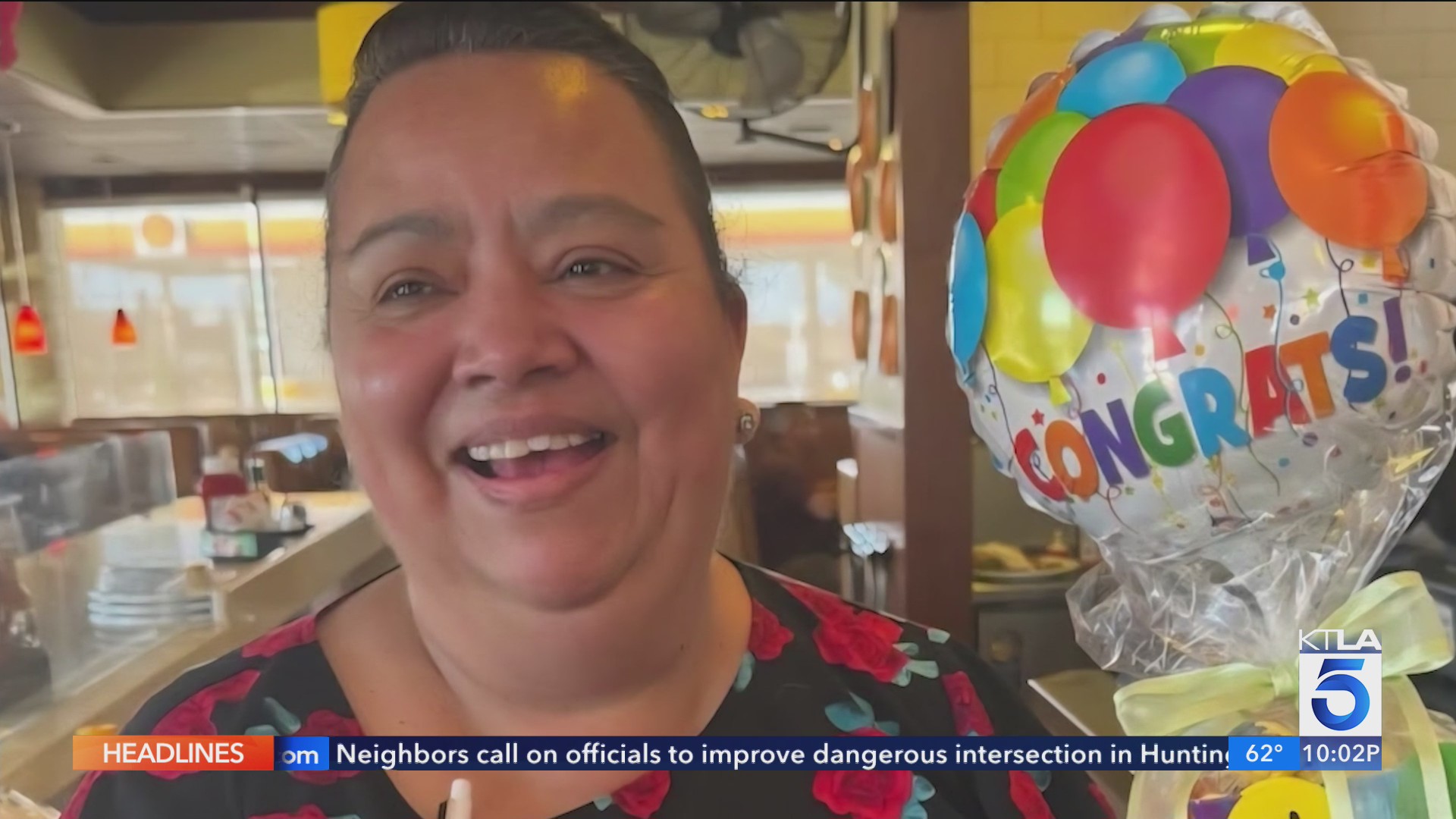 Mother of 4 dies in fiery San Bernardino crash – KTLA