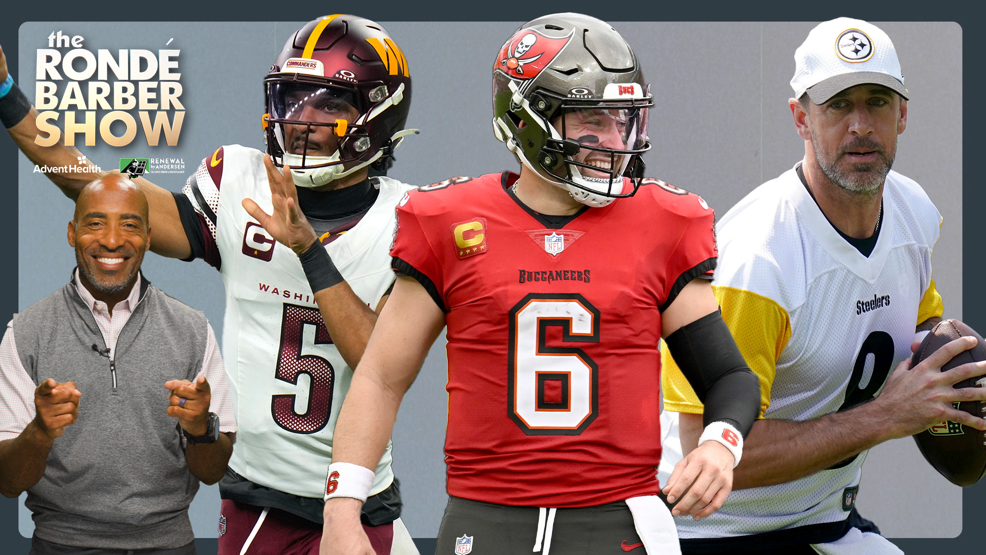 Rondé's QB Rankings: Is Baker Mayfield in the top 10? | The Rondé Barber Show episode artwork