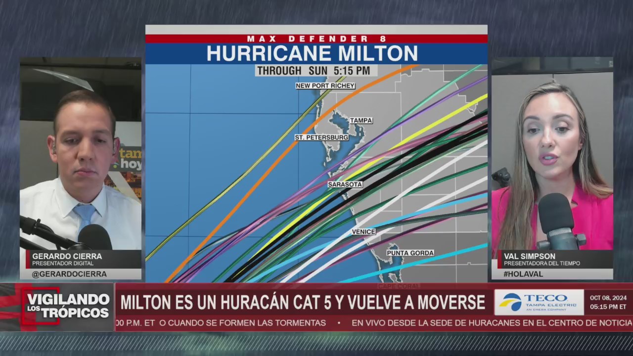 El huracán Milton experimenta cambio significativo de trayectoria y se intensifica a categoría 5 episode artwork