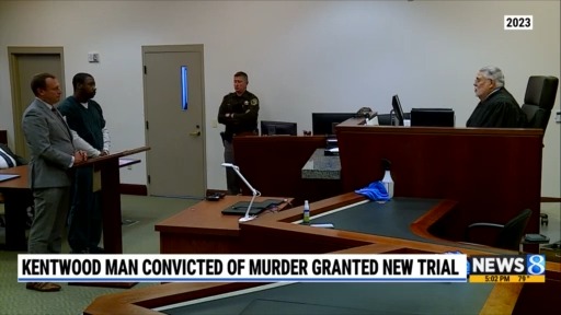 Kentwood man convicted of murder granted new trial – WOODTV.com