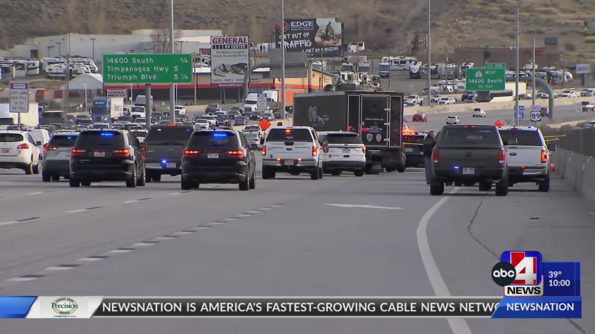 One critically injured after being shot by police on SB I-15 near ...