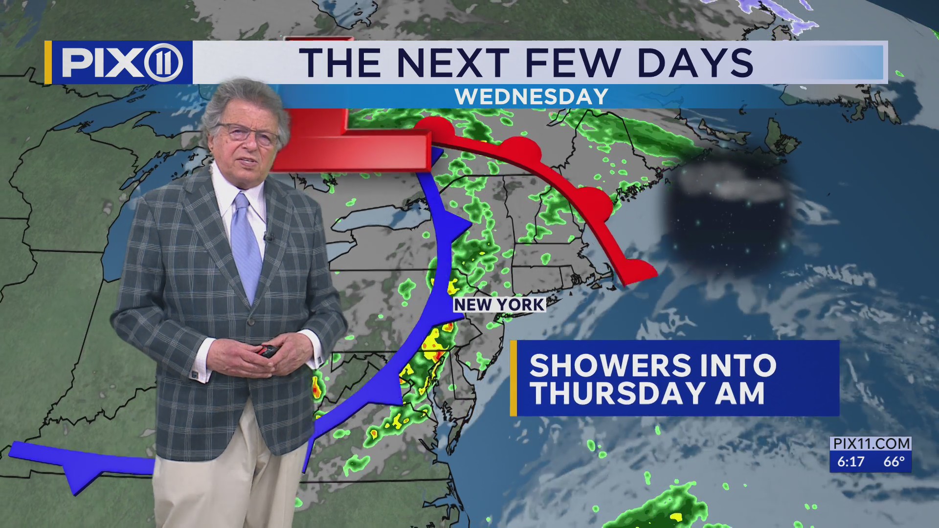 Rain and thunderstorms give way to sunny warm weather in NYC – PIX11