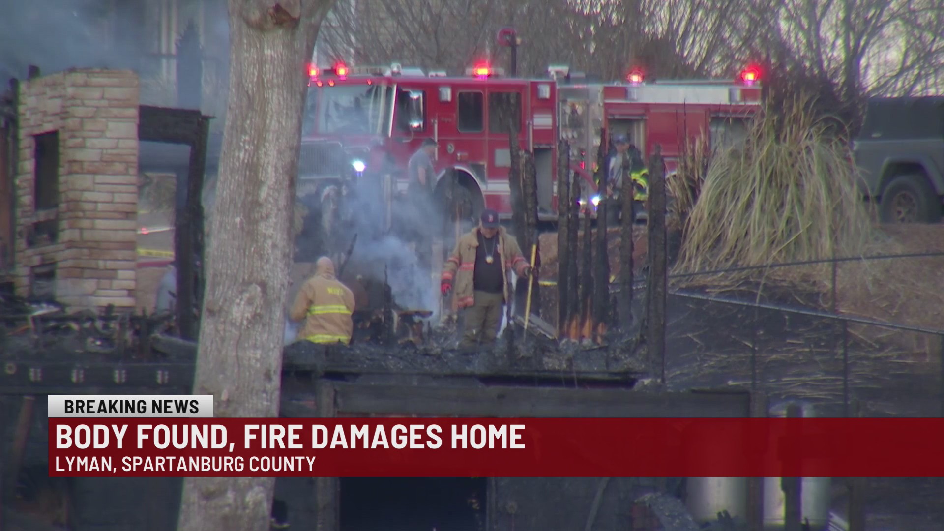 Body found in home destroyed by fire in Spartanburg Co. – WSPA 7NEWS