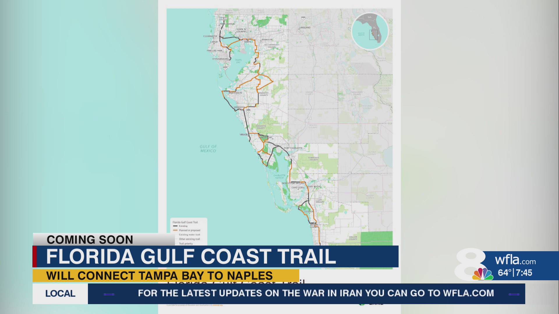 Lin Florida Planned 420-mile Florida Gulf Coast Trail will link Tampa Bay and ...