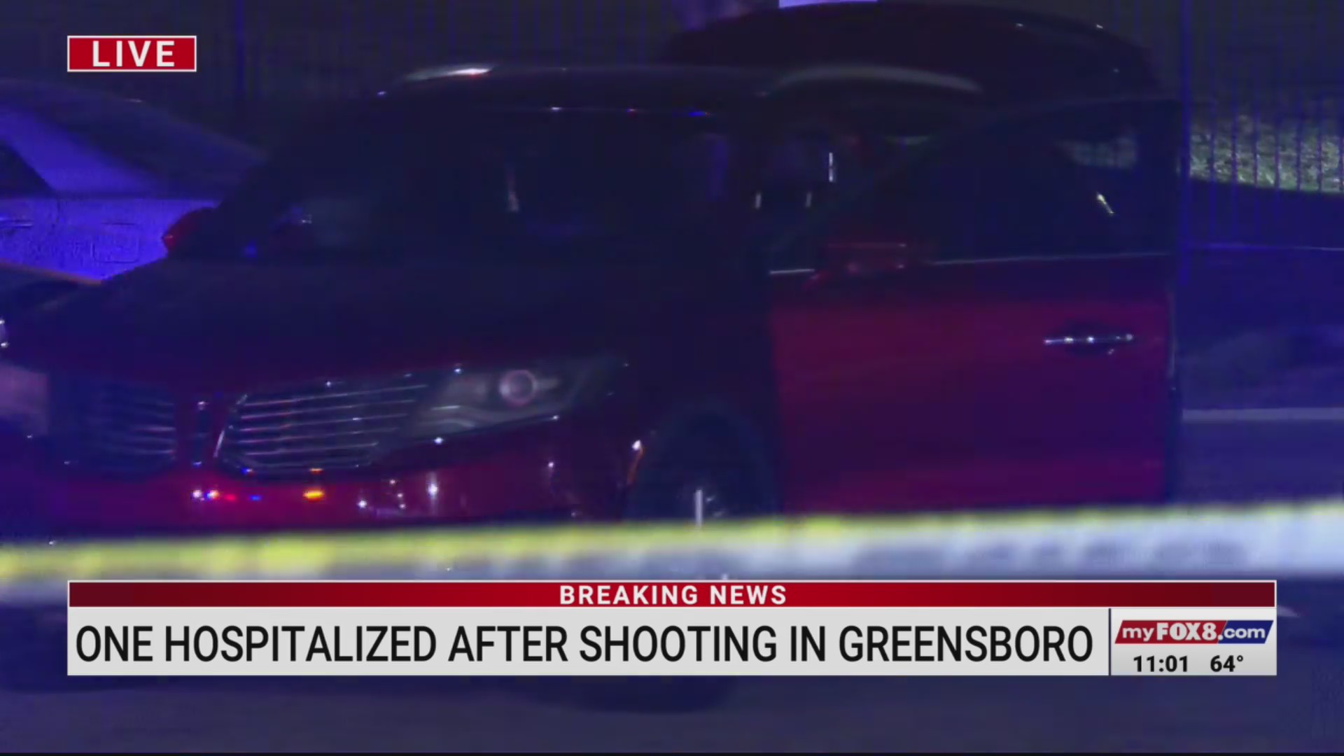 One hospitalized after Greensboro shooting, police say – FOX8 WGHP