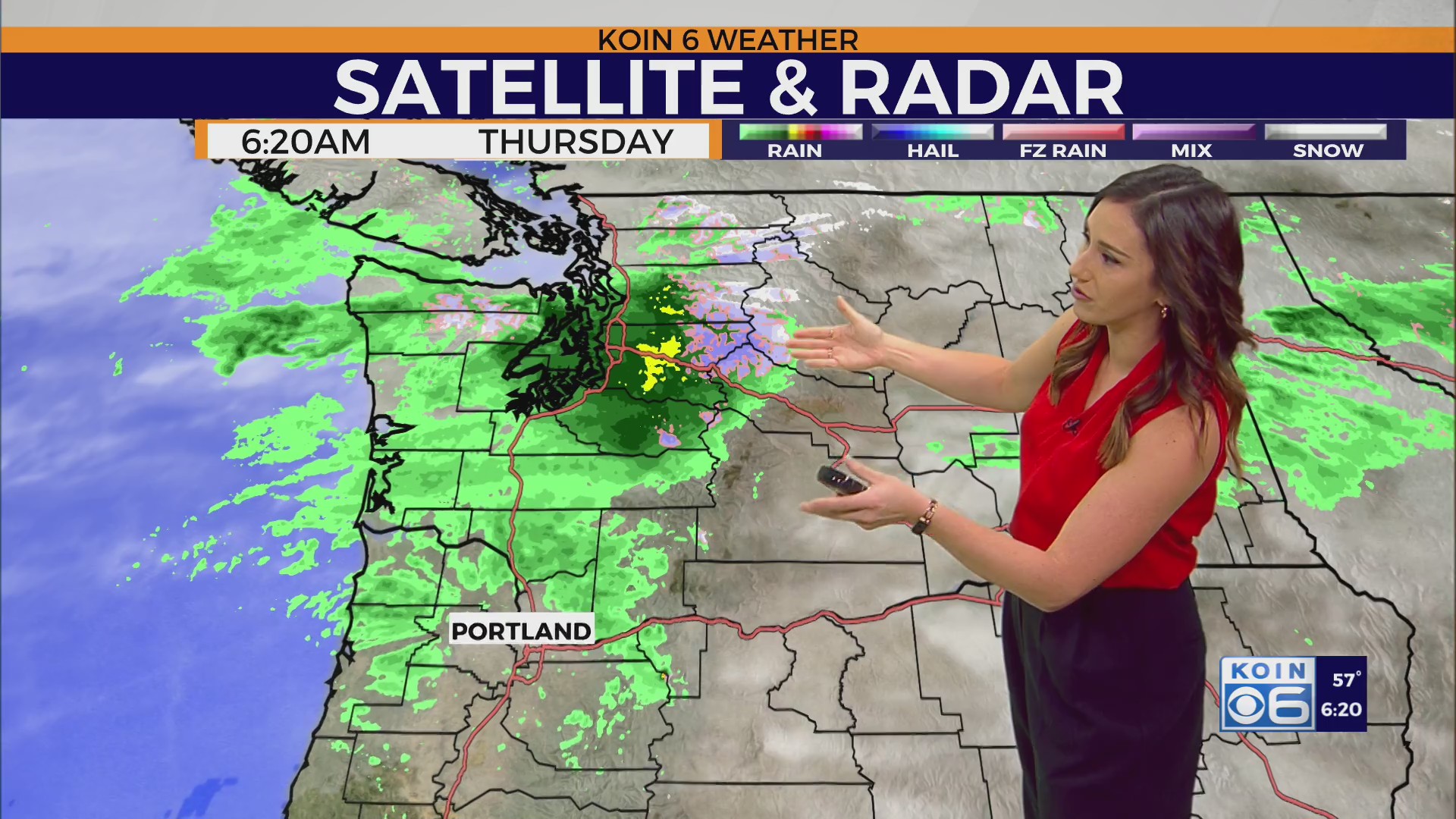 Thursday Weather Forecast: Portland drying out while heavy rain ...