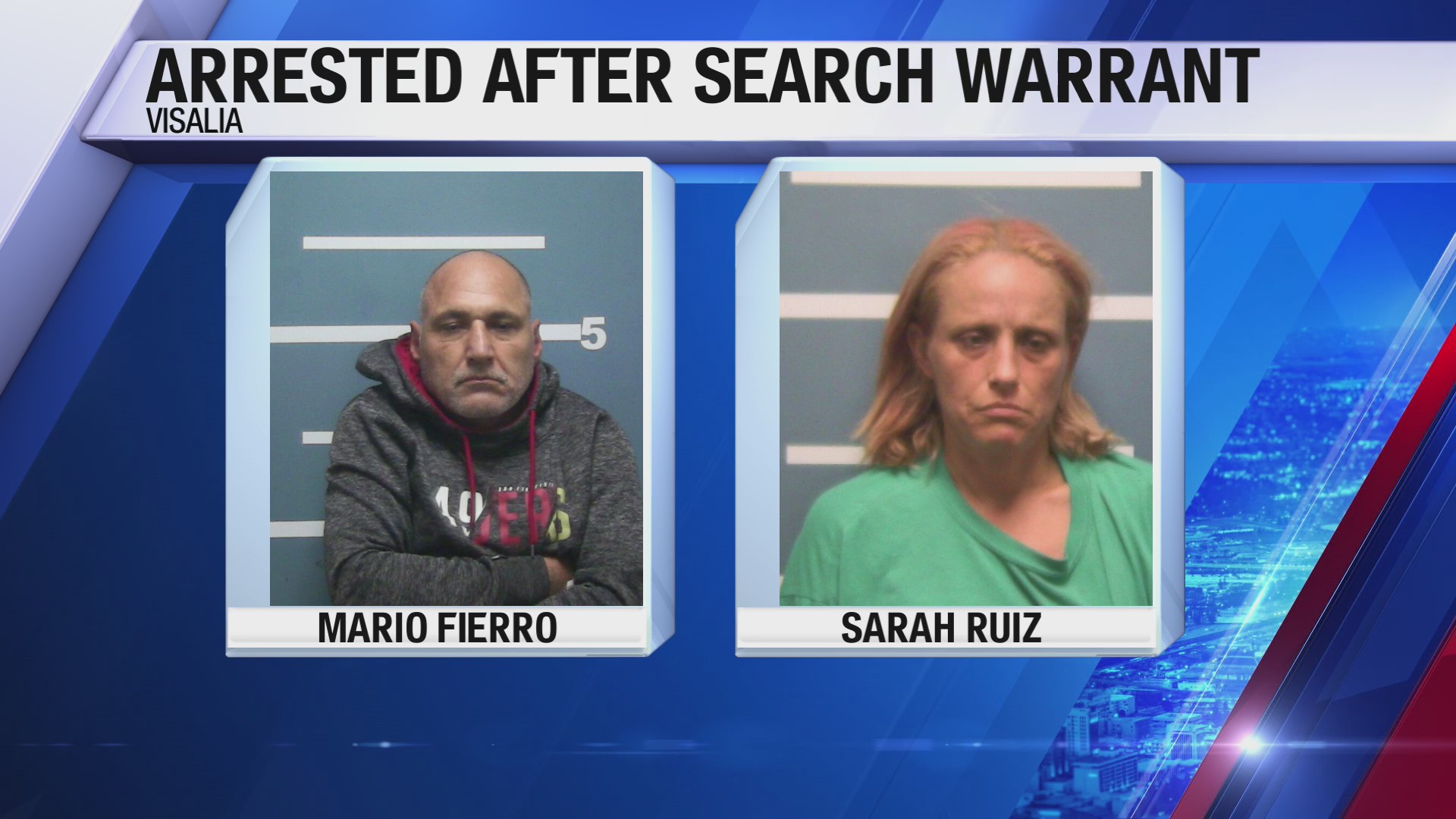 2 arrested after search warrant in Visalia, police say – CBS47 and ...