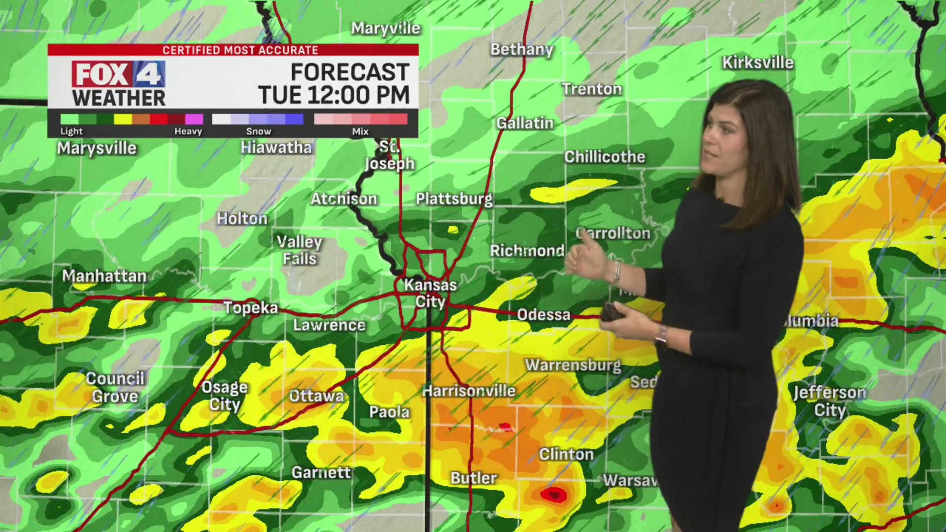 FOX4 Forecast: Grab the rain gear! – FOX 4 Kansas City WDAF-TV | News ...