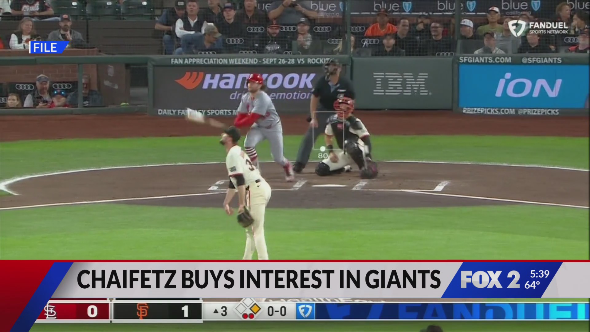 Richard Chaifetz joins San Francisco Giants ownership group – FOX 2