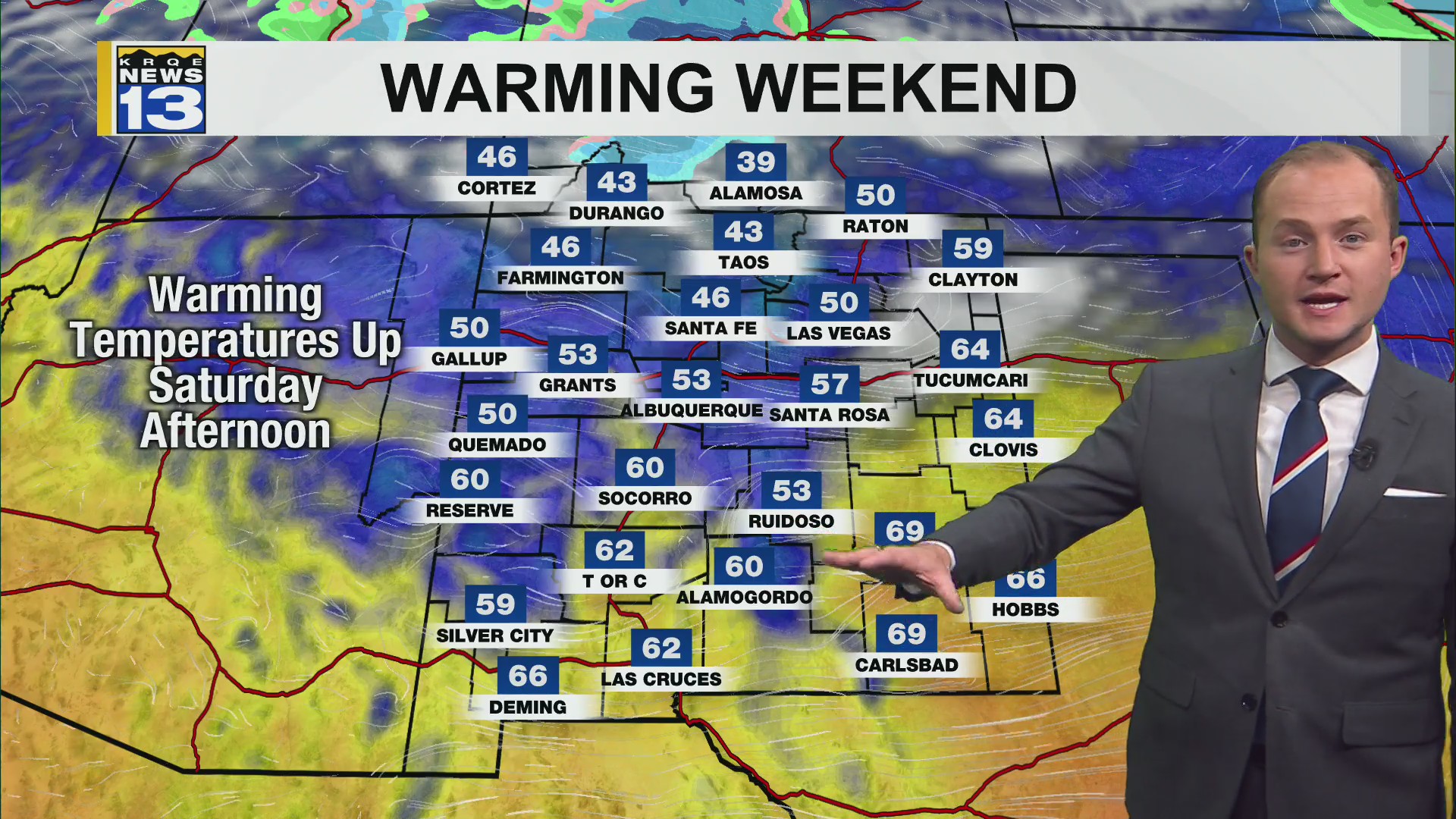 Dry, warmer weather settling into New Mexico – KRQE NEWS 13 – Breaking ...