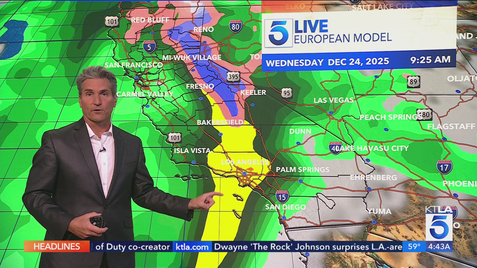 Powerful holiday storm set to arrive over Southern California – KTLA