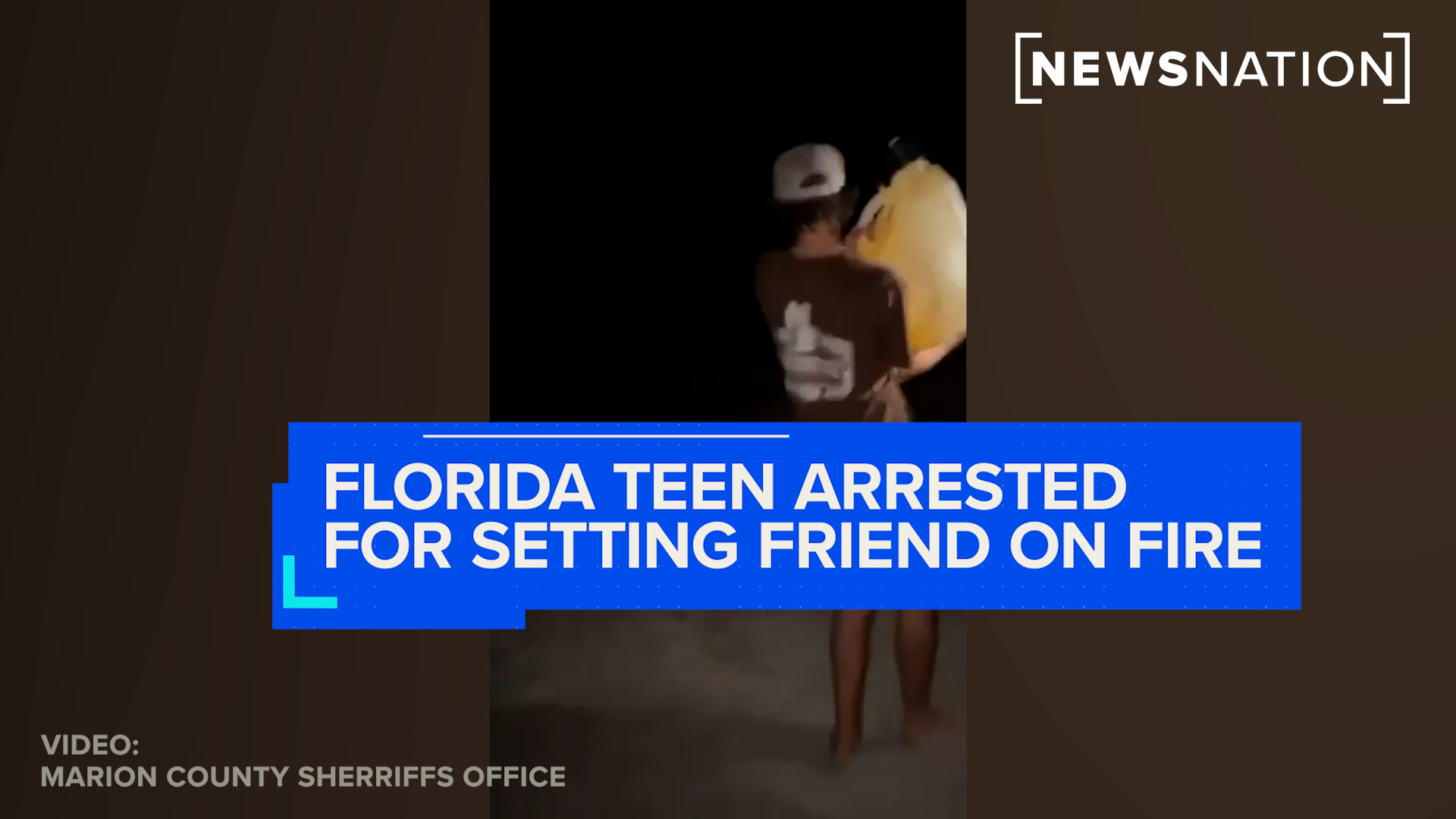 Florida Teen arrested for setting friend on fire – NewsNation