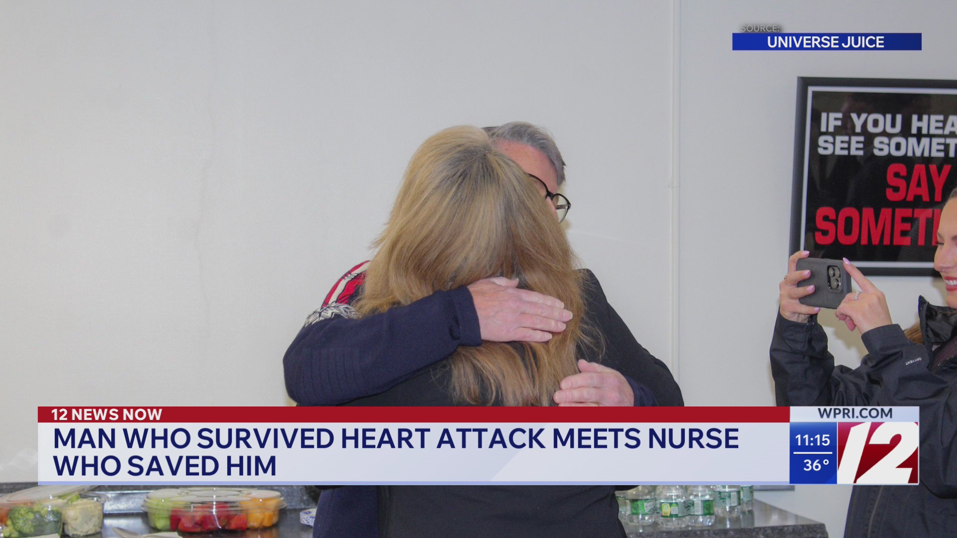 Heart attack survivor meets nurse who saved his life 14 years ago ...