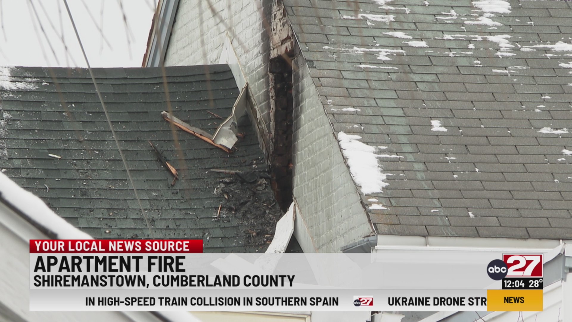 Crews battle apartment fire in Cumberland County – ABC27