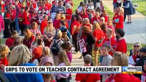 GRPS to vote on teacher contract agreement – WOODTV.com