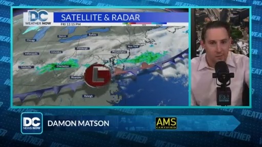 Showers end, getting breezy and chilly for the weekend – DC News Now ...